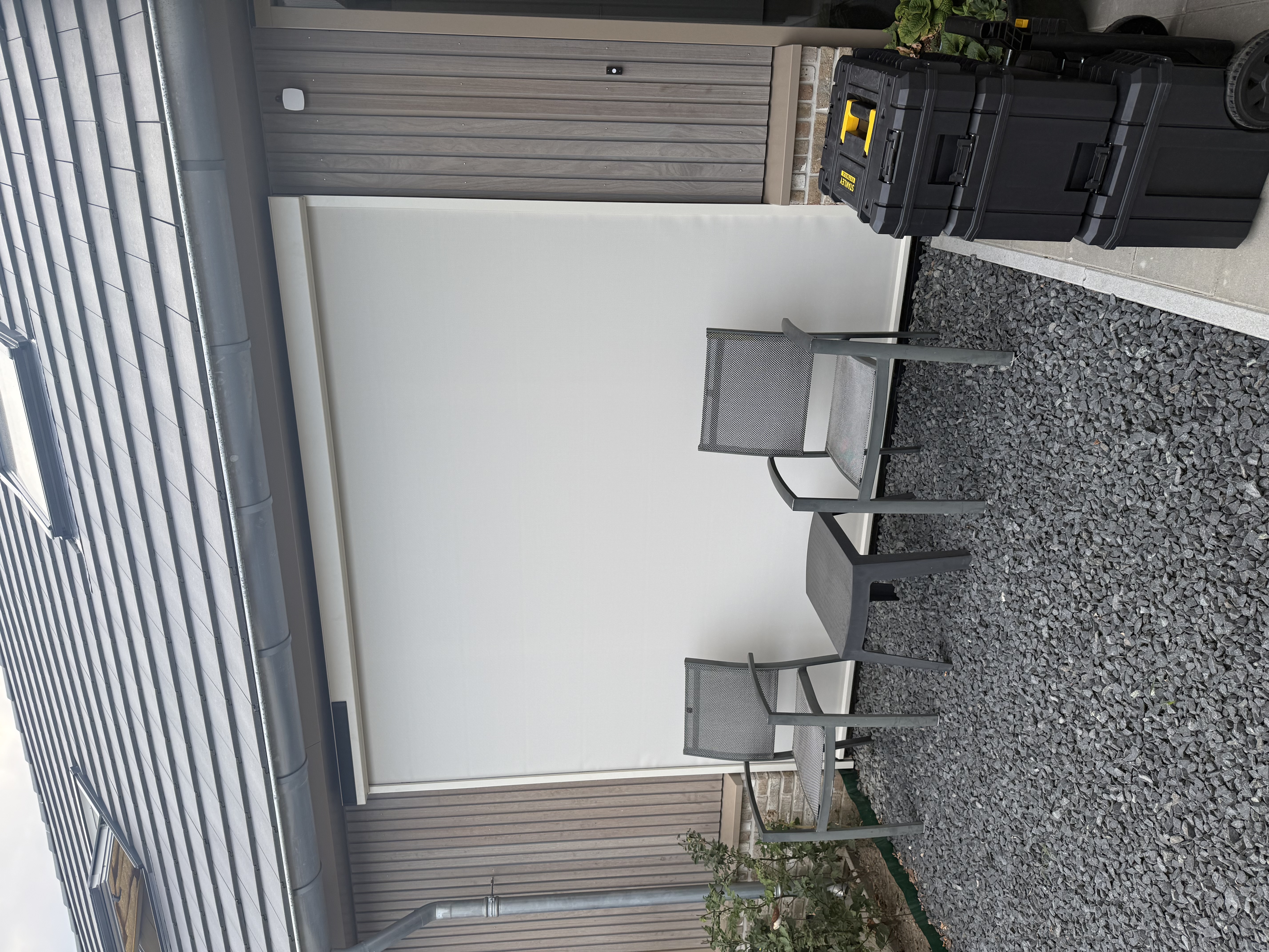 Zonnescreen Installatie